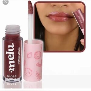 Ruby Rose Melu Labial Gloss Liquid Lipstick - Muffin
